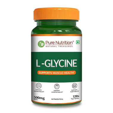 Pure Nutrition L-Glycine,  120 veggie capsule(s) 