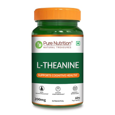 Pure Nutrition L-Theanine,  60 veggie capsule(s) 