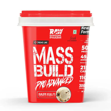 Rawsome Pharm MASS BUILD Pro Advanced,  5.9 lb  Rabri Kulfi 