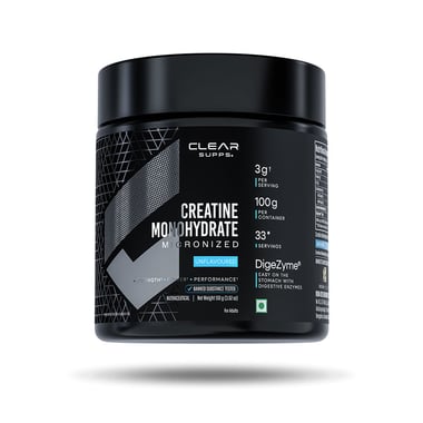 Clear Supps Creatine Monohydrate Micronized, Unflavoured 0.22 lb