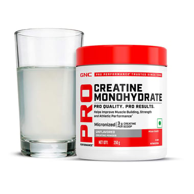 GNC Pro Performance Pure Micronized Creatine Monohydrate,  Unflavoured  0.55 lb 