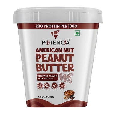Potencia Peanut Butter, 200 g American Nut