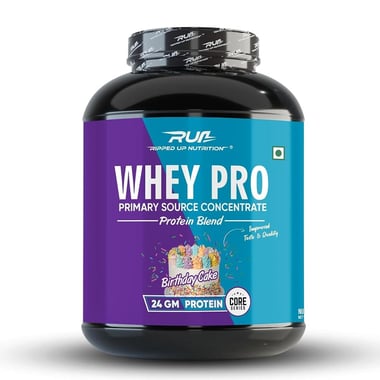 Ripped Up Nutrition Whey Pro,  4 lb  Birthday Cake 