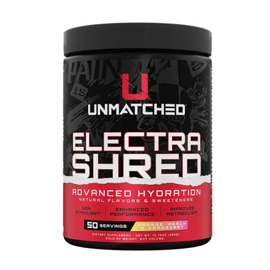 Unmatched Electra Shred Advanced Hydration, 0.86 lb Orange, Peach & Cranberry
