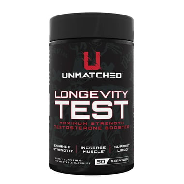 Unmatched Longevity Test, 180 veggie capsule(s) Unflavoured