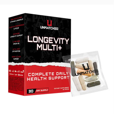 Unmatched Longevity Multi+,  30 Piece(s)/Pack  Unflavoured 