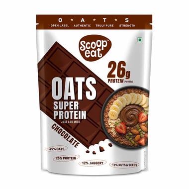 Scoopeat 26g Super Protein Oats, 400 g Chocolate