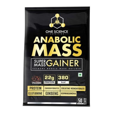 One Science Anabolic Super Mass Gainer, 11.02 lb Chocolate