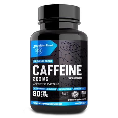 Nutrition Planet Caffeine, 90 capsules Unflavoured