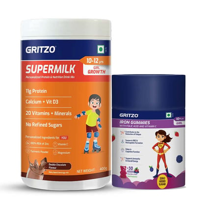 Iron Power Pack for 10 to 12 Years Girl