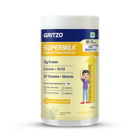 Supermilk Growth+(Height+) Unsweetened