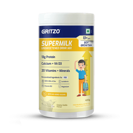 Supermilk Growth+(Formerly Height+) Unsweetened