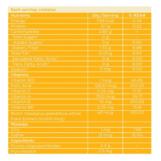 3 - HK Vitals Hair Strength&nbsp;Biotin Gummies by HealthKart,  60 gummies  Mango