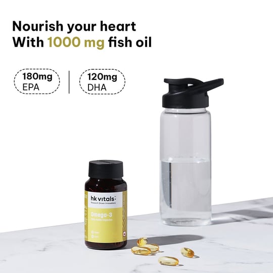 5 - HK Vitals Omega-3 by HealthKart,  90 softgels 