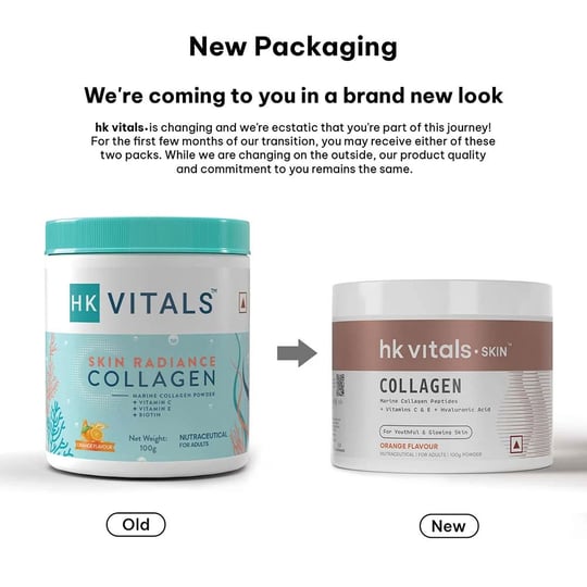 HK Vitals Skin Radiance Collagen 100 g Orange & Face Cleanser 100 ml Combo