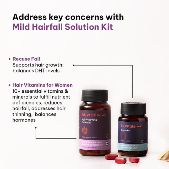 4 - HK Vitals Female Hair Fall Solution Kit, Mild