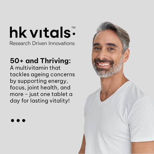 2 - HK Vitals Multivitamin Adults 50+, Unflavoured 60 tablet(s)