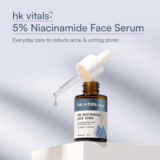 1 - HK Vitals 5% Niacinamide Face Serum,  30 ml  for All Skin Types