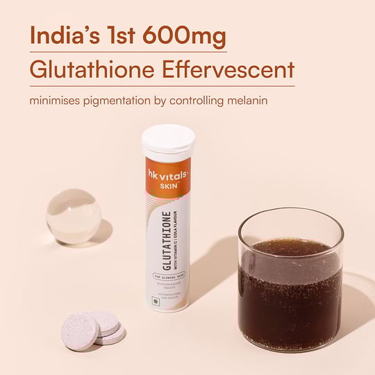2 - HK Vitals Glutathione Effervescent with Vitamin C,  Cola  30 tablet(s)