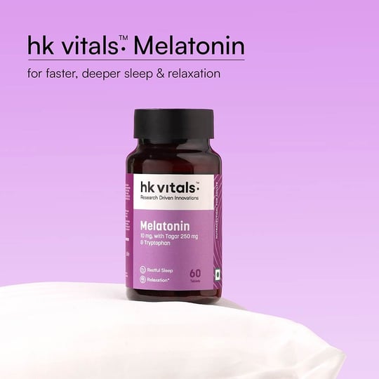 3 - HK Vitals Melatonin + Tagar, 60 tablet(s)