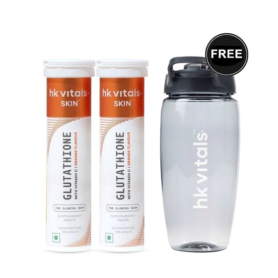 HK Vitals Glutathione Effervescent with Vitamin C, Orange 30 tablet(s)