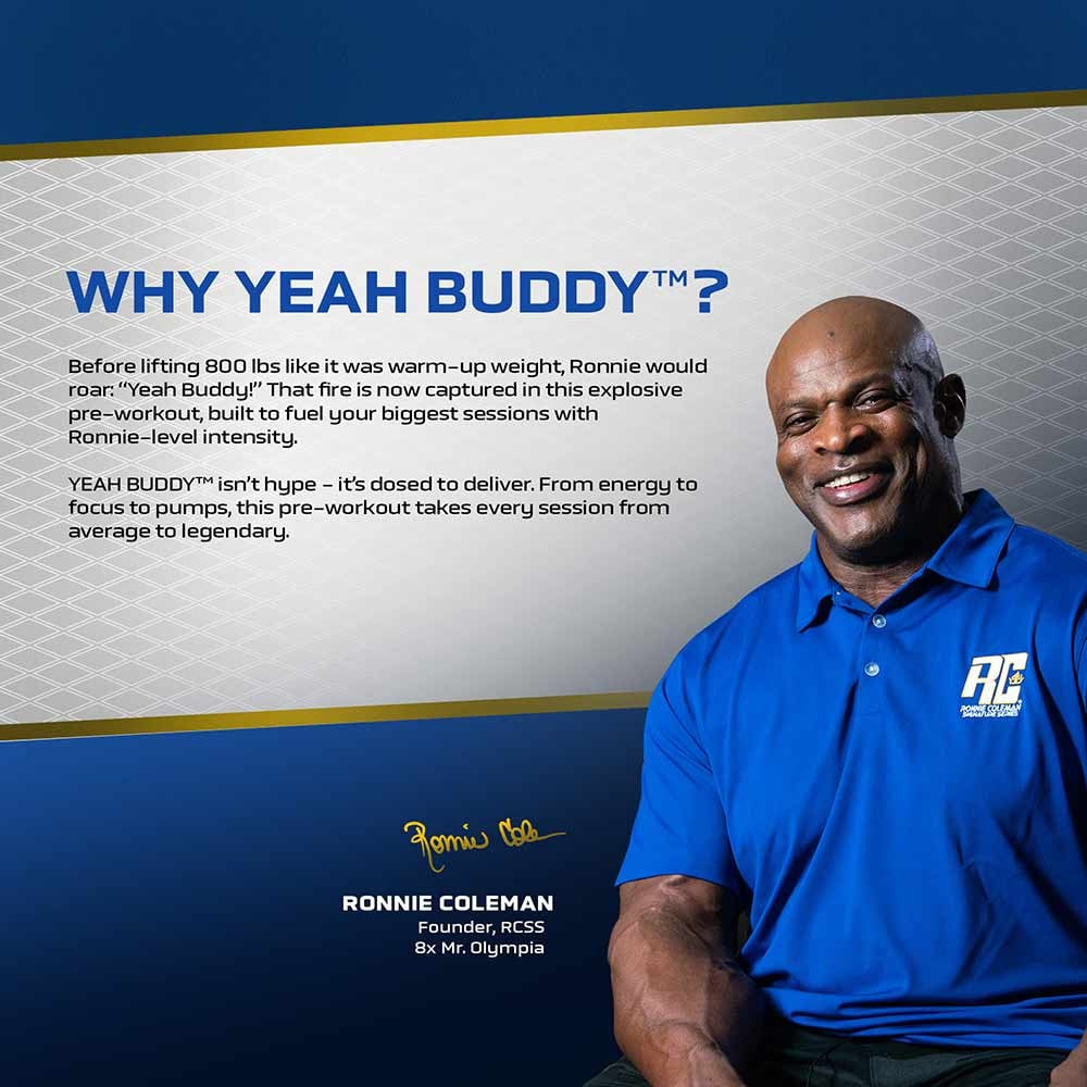 5 - Ronnie Coleman Yeah Buddy Pre-Workout Powder,  0.59 lb  Strawberry Lemonade