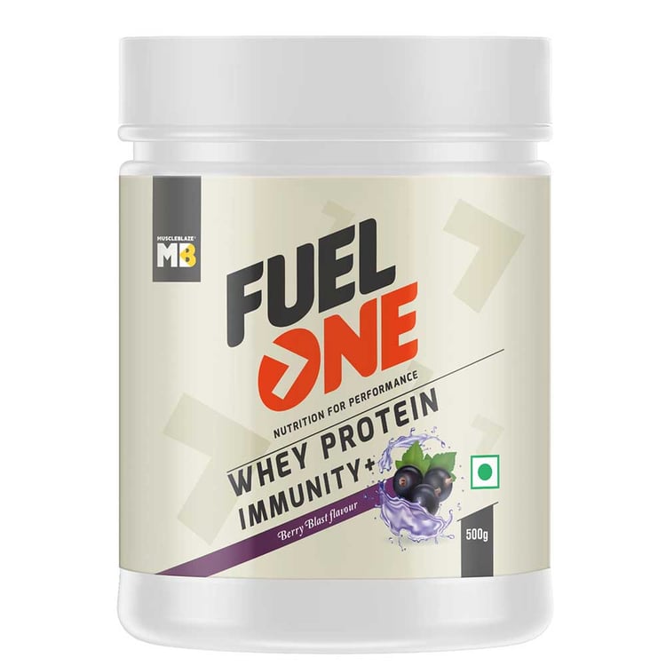 7 - MB Fuel One Whey Protein Immunity+,  1.1 lb  Berry Blast 