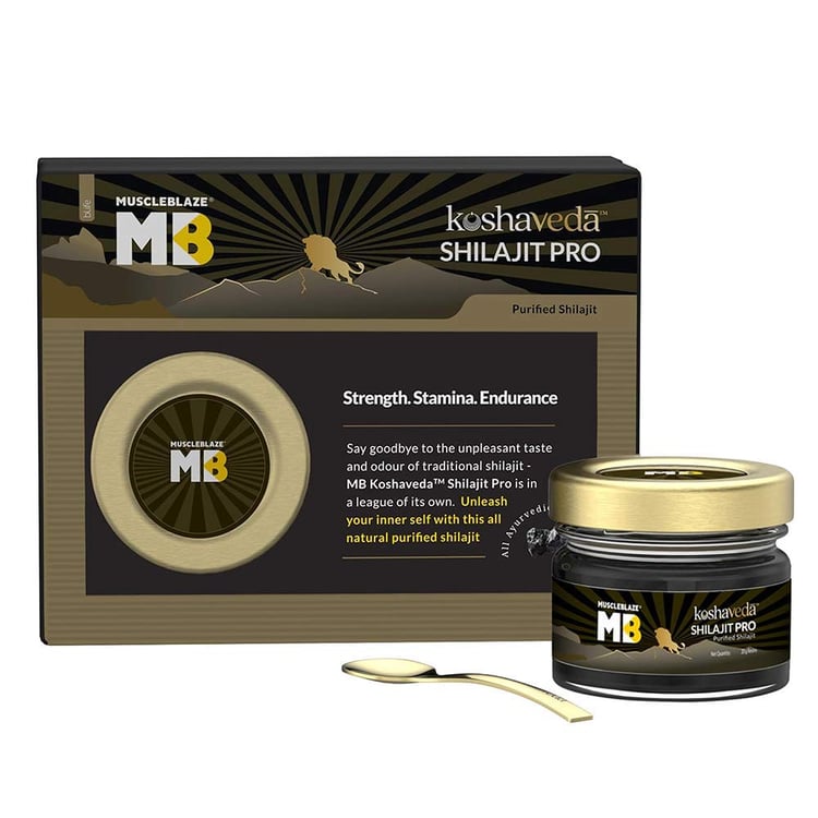 Koshaveda Shilajit Pro by MuscleBlaze,  20 g 