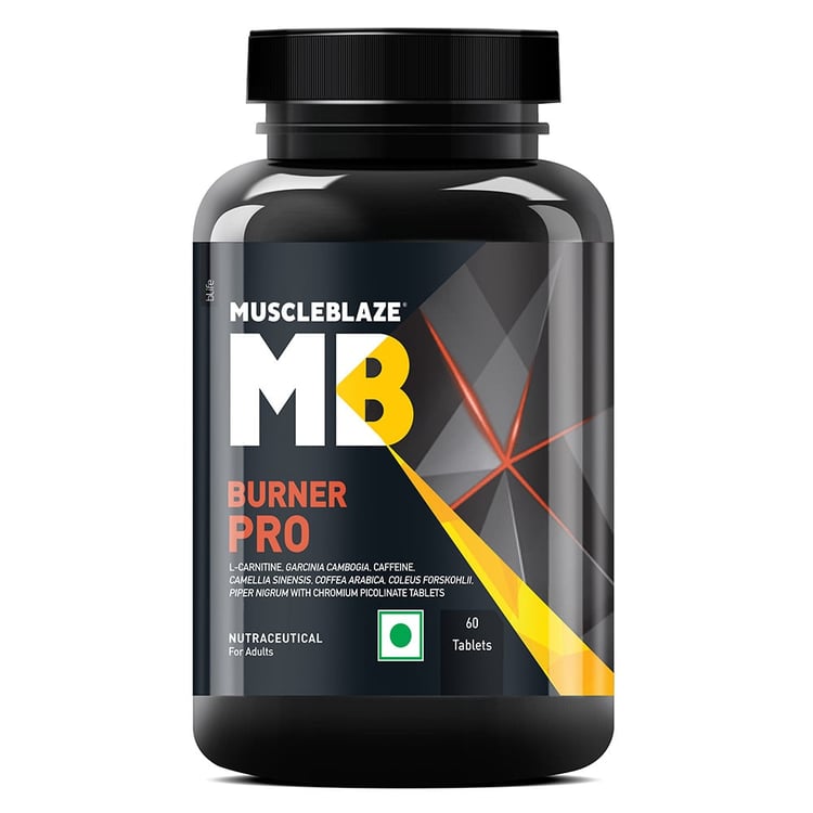 2 - MuscleBlaze MB Fat Burner PRO,  60 tablet(s)  Unflavoured 