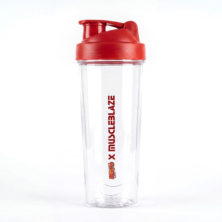 MuscleBlaze X Naruto Limited Edition Shaker, Red 700 ml