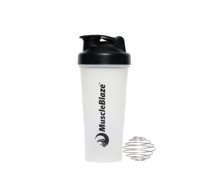 MuscleBlaze Shaker,  white  600 ml 