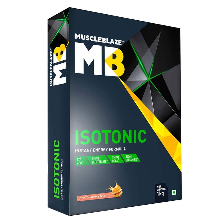 2 - MuscleBlaze Isotonic Instant Energy Formula,  2.2 lb  Fruit Punch 