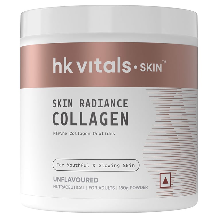 10 - HK Vitals Skin Radiance Collagen,  Non-Veg  150 g  Unflavoured - Non Veg