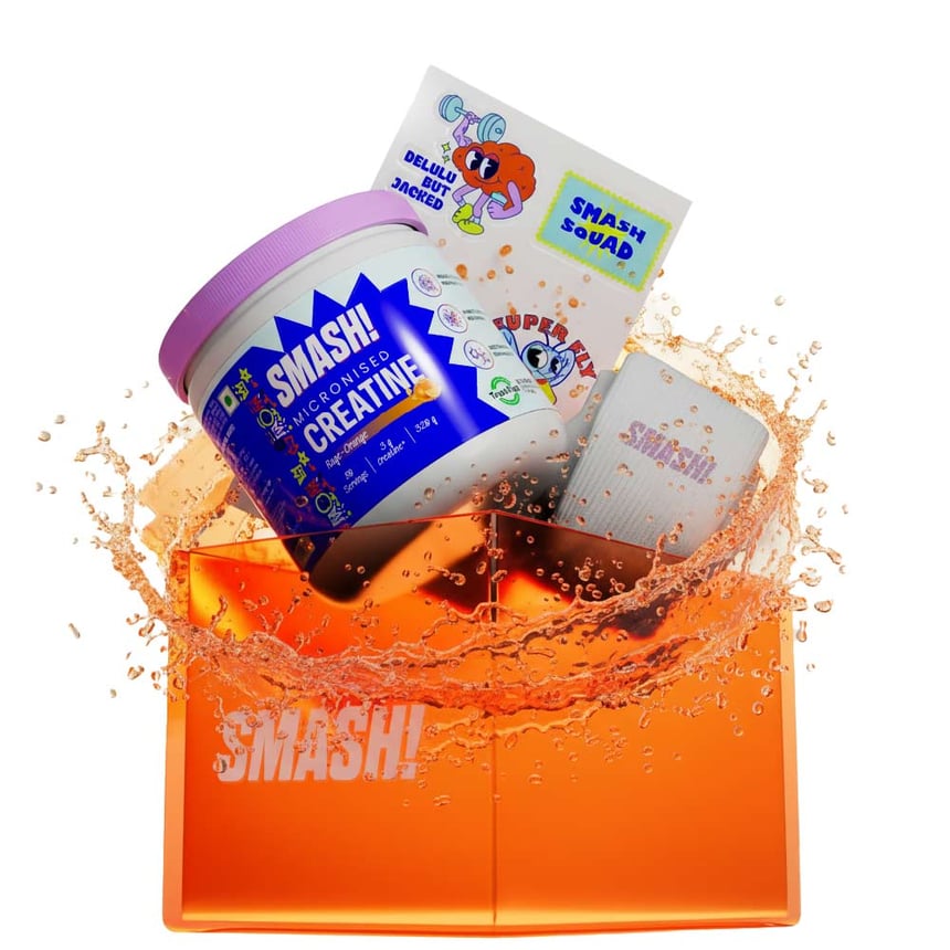 Smash Hype Crate, Rage Orange 0.71 lb