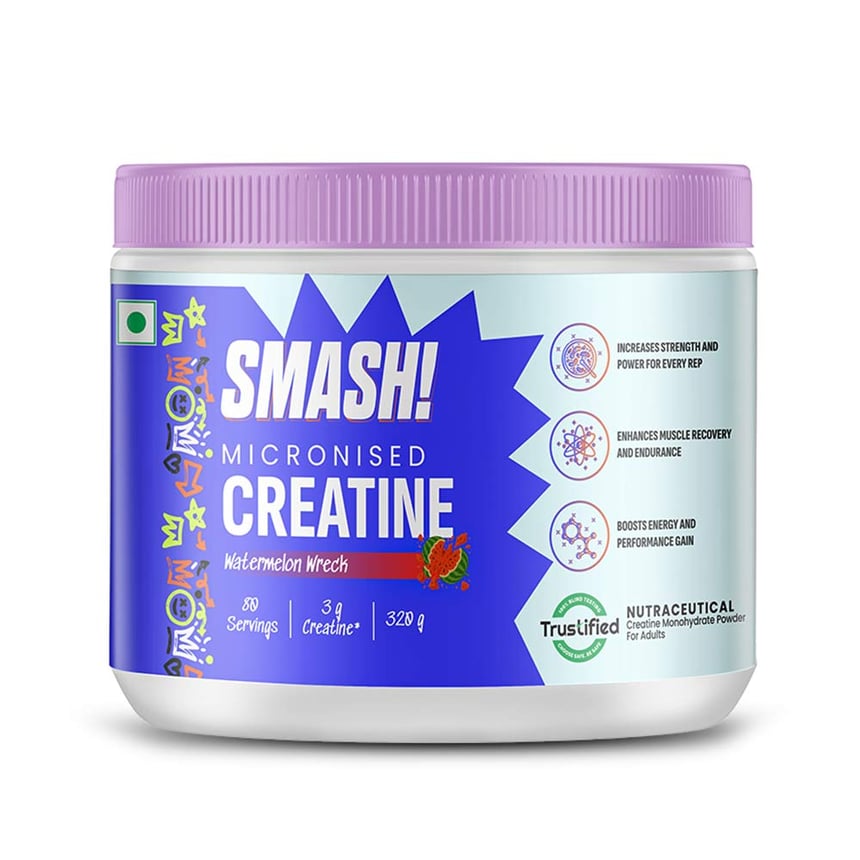 11 - Smash Micronised Creatine Monohydrate, Watermelon Wreck 0.71 lb